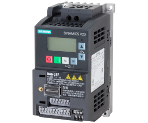 Частотный преобразователь 0,25кВт, 230В, 1,7А, Siemens - 6SL3210-5BB12-5BV1, Серии SINAMICS V20