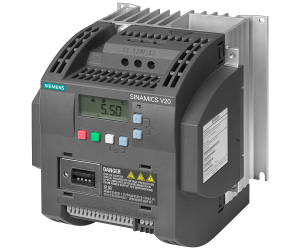 Частотный преобразователь 3кВт, 400В, 7,3А, Siemens - 6SL3210-5BE23-0CV0, Серии SINAMICS V20