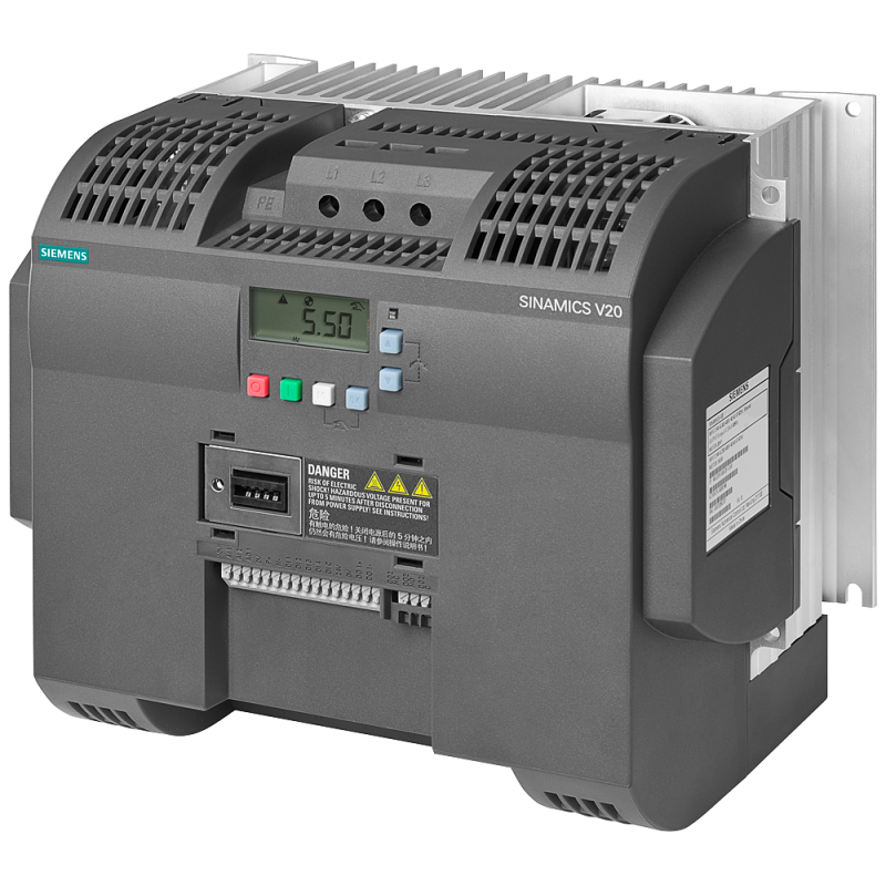 Частотный преобразователь 15кВт, 400В, 31А, Siemens - 6SL3210-5BE31-5CV0, Серии SINAMICS V20
