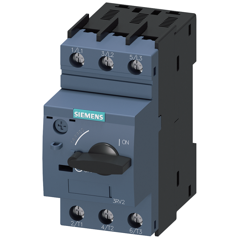 Siemens Выключатель Автоматический для защиты электродвигателя, 10 A, 3RV20110HA10