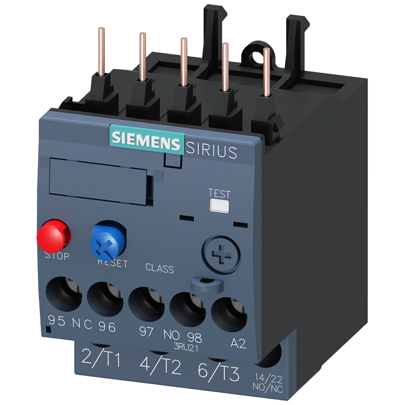 Реле перегрузки 0.35-0.50 A для защиты электродвигателя, SIEMENS 3RU2116-0FB0