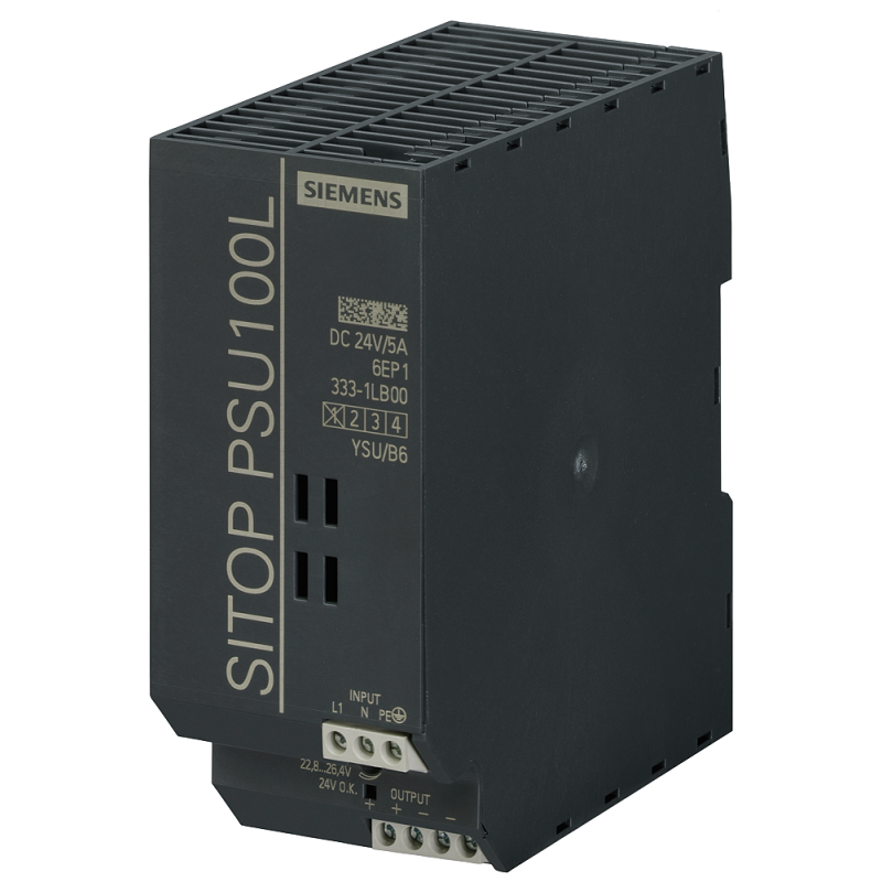 SITOP PSU100l 24 v/5 a, стабилизированный блок питания, SIEMENS 6EP1333-1LB00