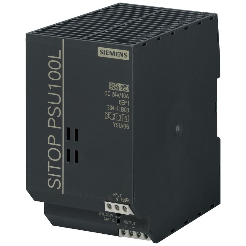 SITOP PSU100l 24 v/10 a, стабилизированный блок питания, SIEMENS 6EP1334-1LB00