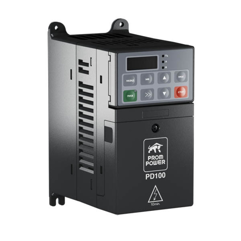 Частотный преобразователь 2,2 кВт, 380В, 5,2А, Prompower - PD100-A4022, Серии PD100