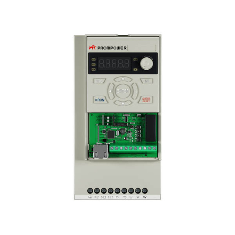 Частотный преобразователь 2.2/3.7кВт, 220В, 12.5/15.2А, Prompower - PD101-AB022 220В, Серия PD101