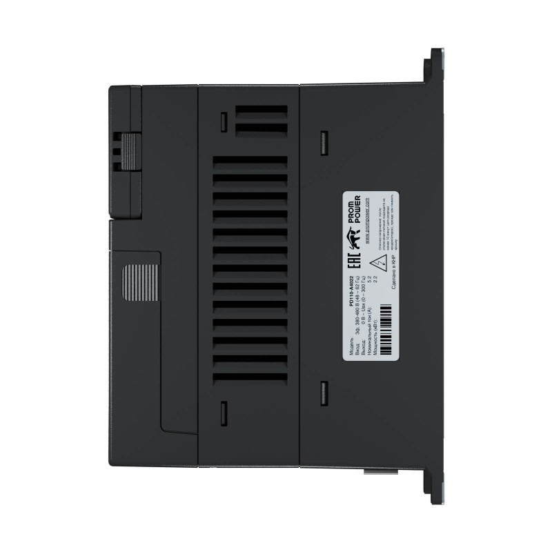 Частотный преобразователь 2,2кВт, 380В, 5,2А, Prompower - PD110-А4022, Серия PD110