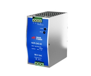 Источник питания NDR-240-48, на выходе 48 В DC, 5 А, 240 Вт. Входное 85-264 В AC (120-370 В DC)
