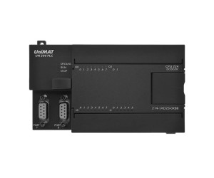 Центральный процессор CPU 224, ПЛК UniMAT, UN 214-1AD23-0XB8, Питание DC, 14DI, 10DO, Серия UN 200