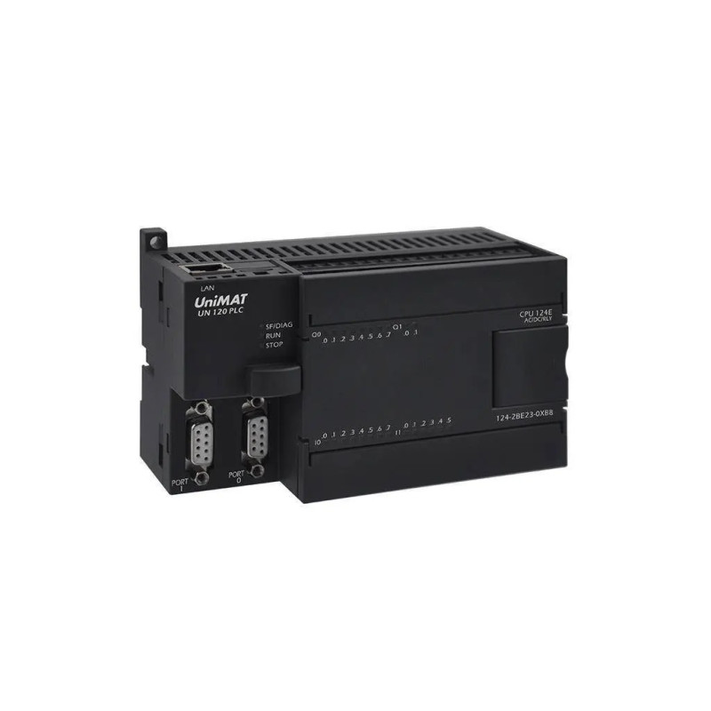 ЦЕНТРАЛЬНЫЙ ПРОЦЕССОР UNIMAT  CPU124E-2R AC/DC/RLY Ethernet UN 1242BE230XB8  (UN 124-2BE23-0XB8)