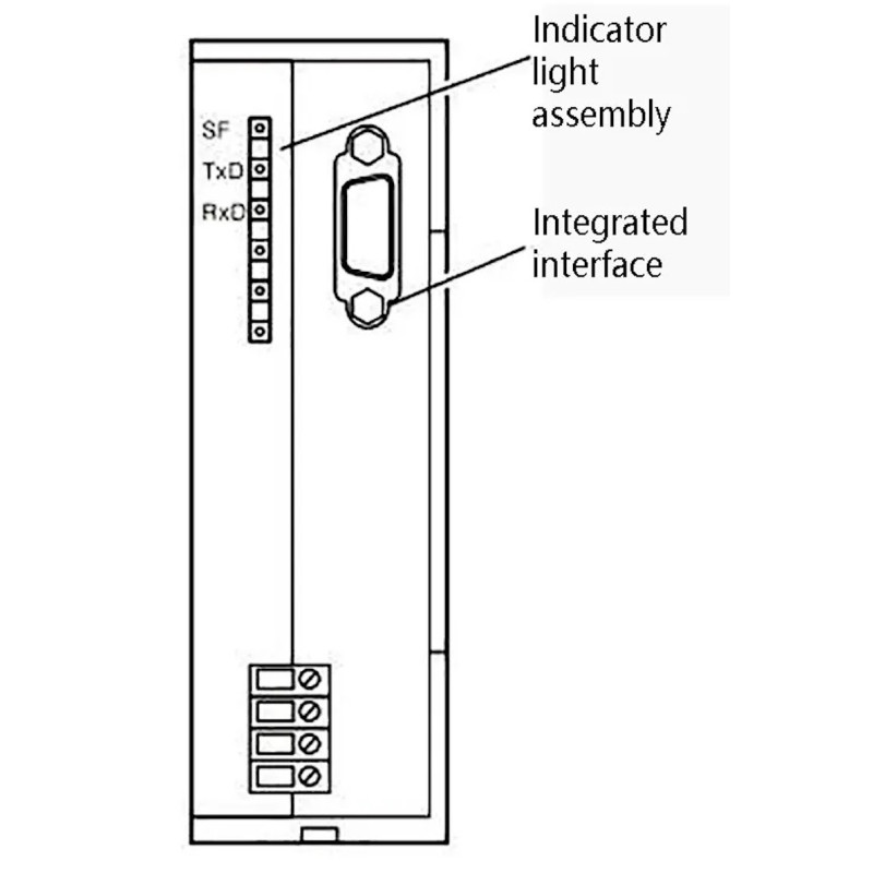 UN 341-1CH02-0AE0 КОММУНИКАЦИОНЫЙ ПРОЦЕССОР CP341 С ИНТЕРФЕЙСОМ RS422/485