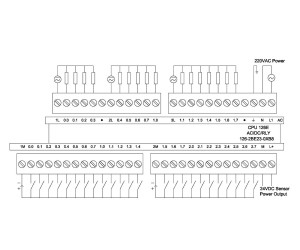 ЦЕНТРАЛЬНЫЙ ПРОЦЕССОР UNIMAT  CPU126-2R 24DI/16DO UN 1262BD230XB8 (UN 126-2BD23-0XB8)