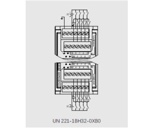 UN 221-1BH32-0XB0 Модуль цифровых входов SM1221 16DI 24VDC