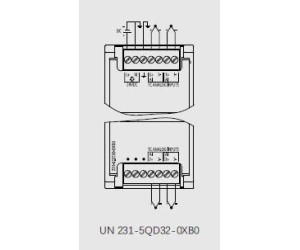 UN 231-5QD32-0XB0 Модуль температурный SM1231 4TC 16BITS