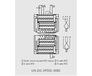 UN 231-5PD32-0XB0 Модуль температурный SM1231 4RTD 16BITS