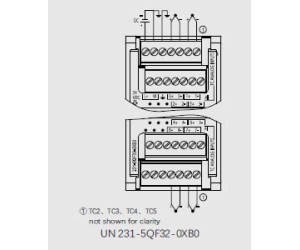 UN 231-5QF32-0XB0 Модуль температурный SM1231 8TC 16BITS