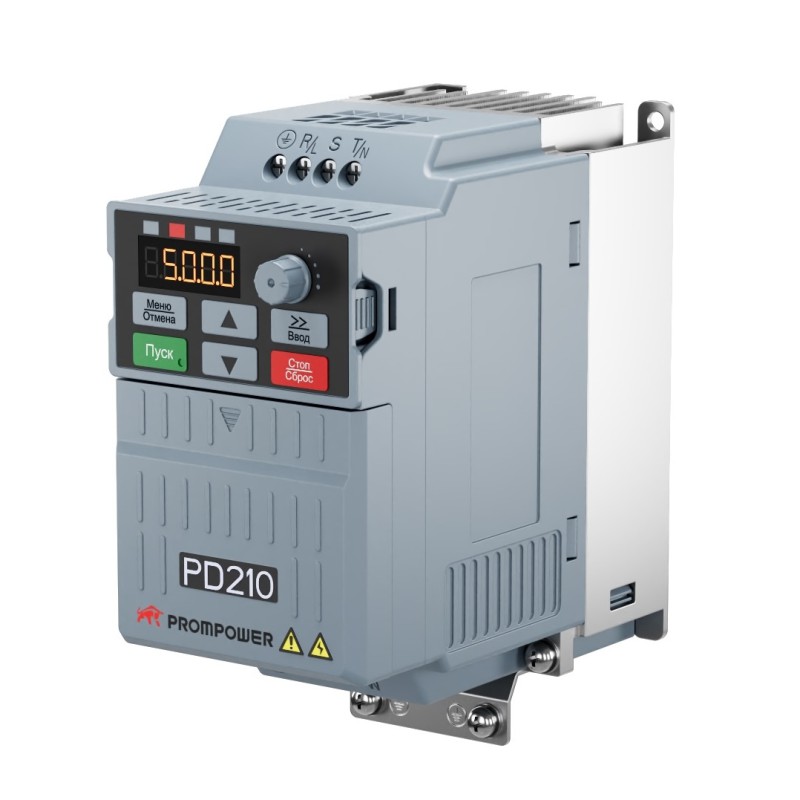Частотный преобразователь 2.2/3кВт, 380В, 5.1/7.1А, Prompower - PD210-A4022B, Серия PD210