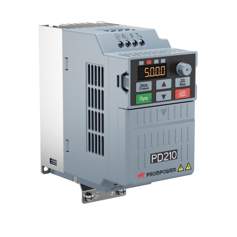 Частотный преобразователь 2.2/3кВт, 380В, 5.1/7.1А, Prompower - PD210-A4022B, Серия PD210