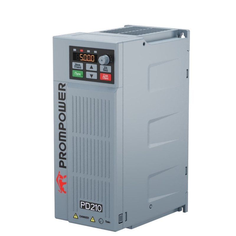 Частотный преобразователь 7.5/11кВт, 380В, 17/25А, Prompower - PD210-A4075B, Серия PD210