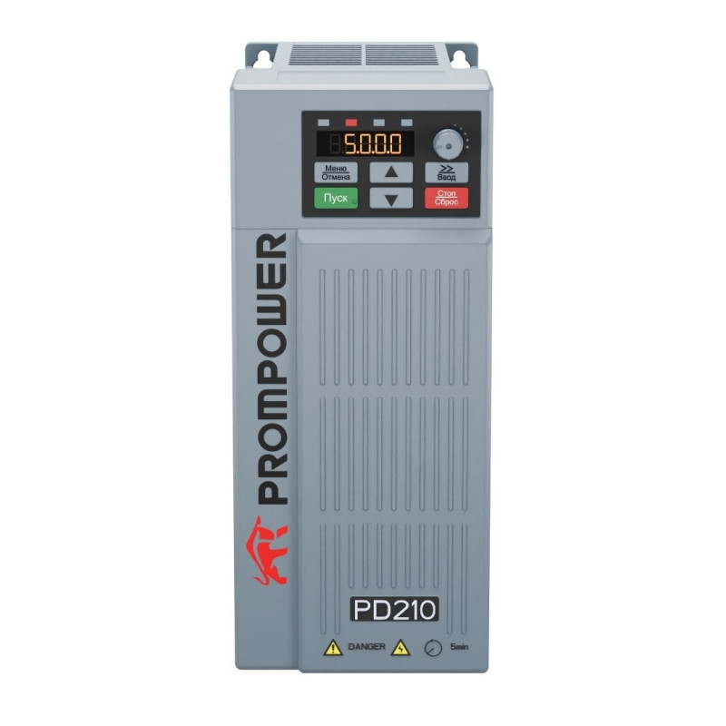 Частотный преобразователь 7.5/11кВт, 380В, 17/25А, Prompower - PD210-A4075B, Серия PD210