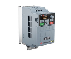 Частотный преобразователь 0.4/0.75кВт, 380В, 1.5/2.5А, Prompower - PD210-A4004B, Серия PD210