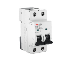 Автоматический выключатель ESM2-63/D20/2 (6kA), 20A, характеристика D, количество полюсов: 2P
