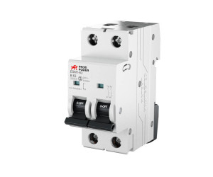 Автоматический выключатель ESM2-63/D20/2 (6kA), 20A, характеристика D, количество полюсов: 2P