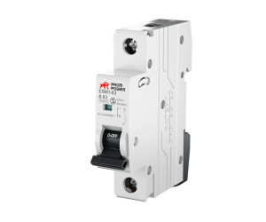 Автоматический выключатель ESM2-63/D20/1 (6kA), 20A, Характеристика D, Количество Полюсов: 1P