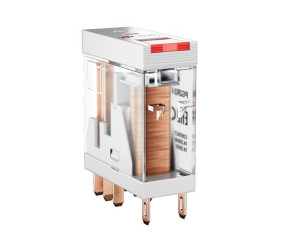 Электромеханическое реле Prompower PG2R2-S AC24 Двухполюсное Номинальный ток 7А, управление 24VAC