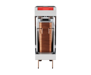 Электромеханическое реле Prompower PG2R2-S AC24 Двухполюсное Номинальный ток 7А, управление 24VAC