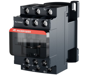 Контактор Prompower PLC1D09M7 серии Pulse, ток 9А, 3 полюса, доп контакт 1НО+1НЗ, катушка 230AC
