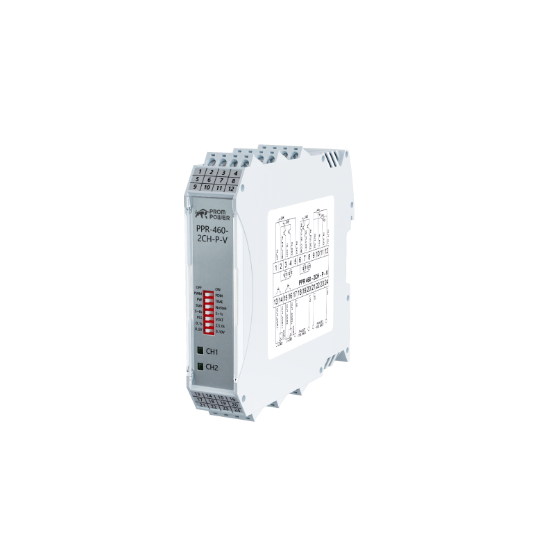 Регулятор мощности PROMPOWER PPR-460-2CH-P-V