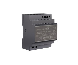 Источник питания PROMPOWER HDR-100-24, на вых. 24 В DC, 3.83А, 92Вт. Вх. 85-264В AC (120-370 В DC)